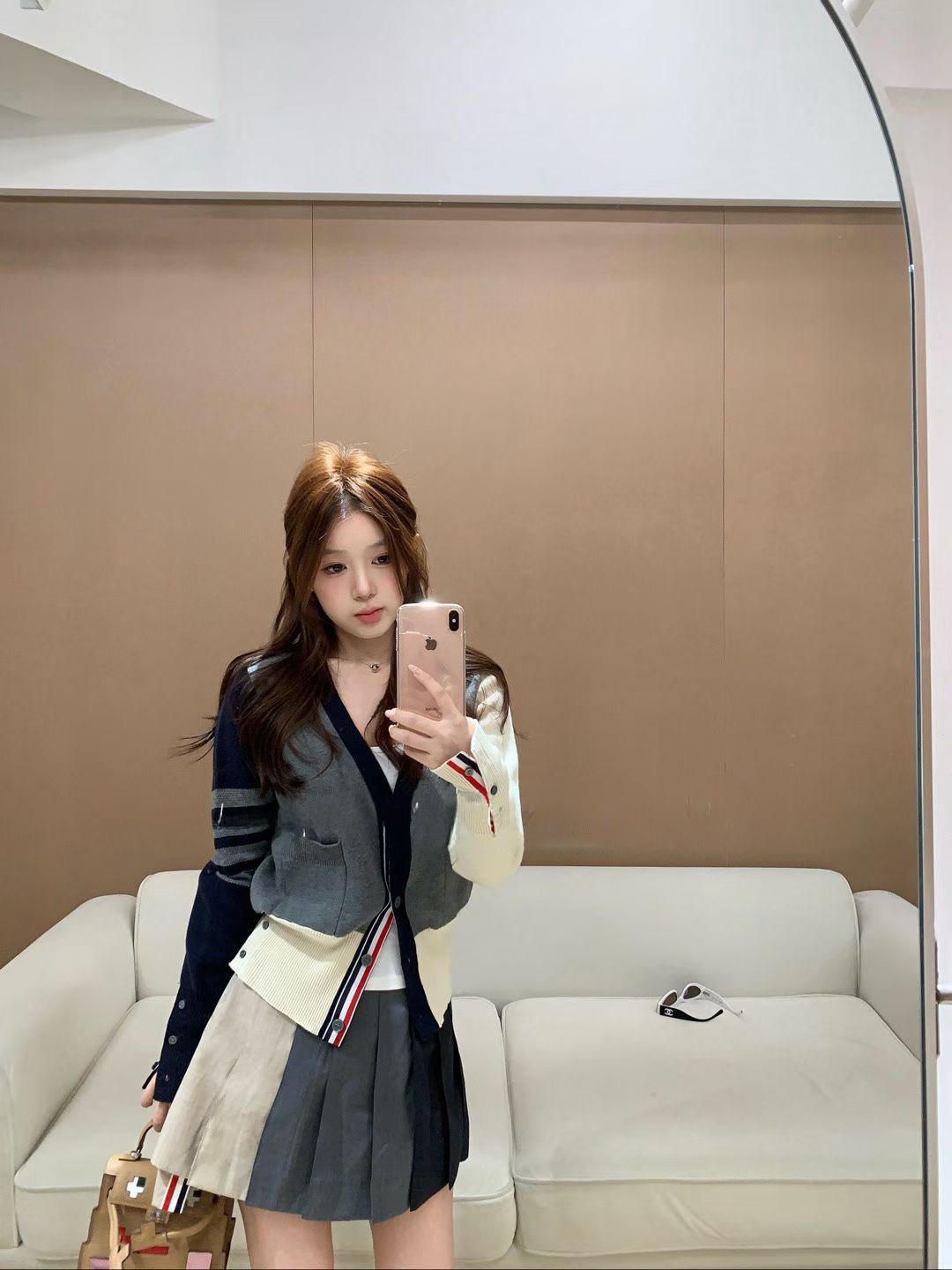 Vintage Fashion Definition - High-Definition Short Waist-Cinching Knit Sweater Jacket