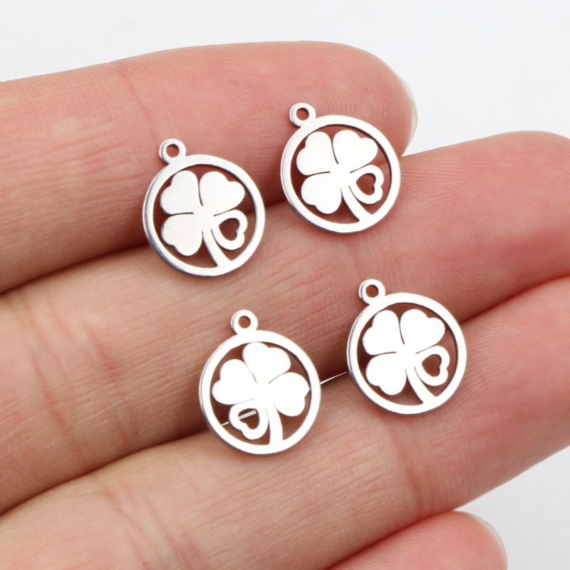 Vintage Fashion Blog - 30pcs 12x10mm Charms 316 Stainless Steel