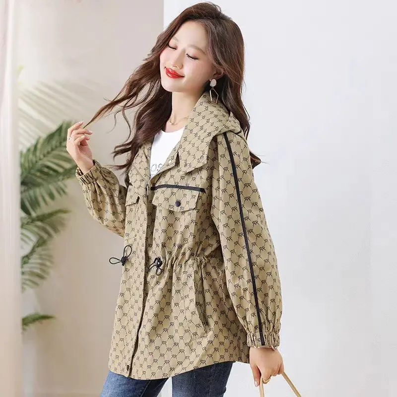 Vintage Fashion For Sale - Women's Windbreaker Jackets Spring Autumn Loose