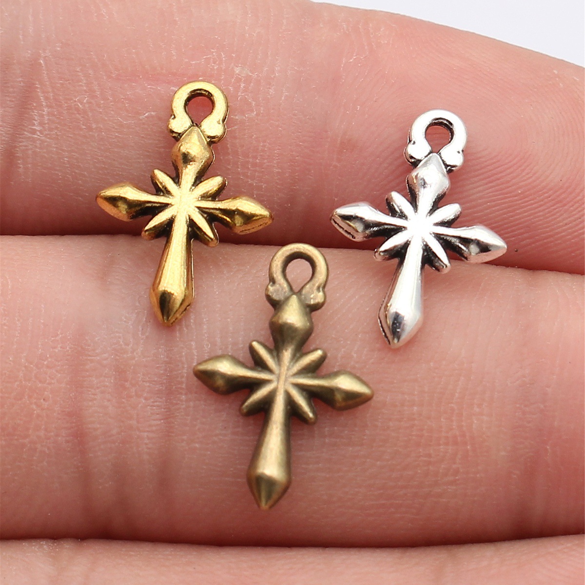 Vintage Fashion Blog - WYSIWYG 40pcs 18x12mm 3 Colors Antique