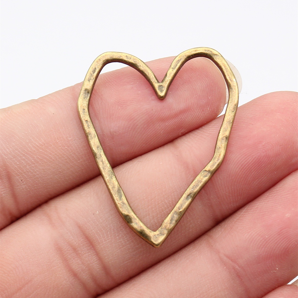 Vintage Fashion Blog - 10pcs 39x31mm 5 Colors Hollow Heart