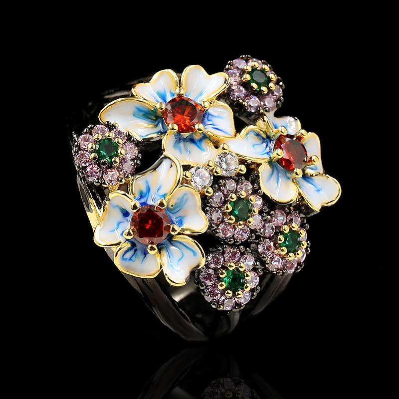 Vintage Fashion Rings For Women - New Fashion Gorgeous Ladies 925 Silver