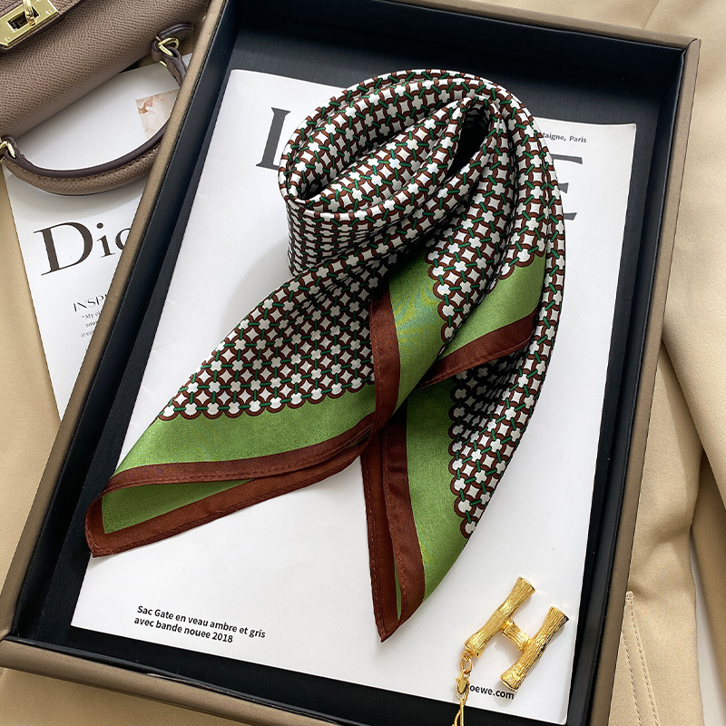 Vintage Fashion Rings For Women - Women Vintage Chain Print Silk Satin
