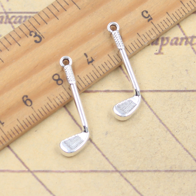 20pcs Charms golf club 27x9mm  - Vintage Fashion Club Photos review and price