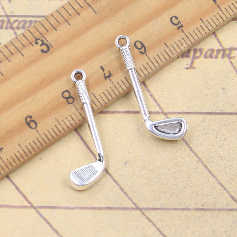 20pcs Charms golf club 27x9mm  - Vintage Fashion Club Photos review and price
