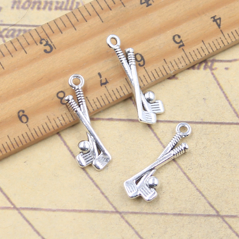 30pcs Charms Golf Club 22x8mm  - Vintage Fashion Club Photos review and price