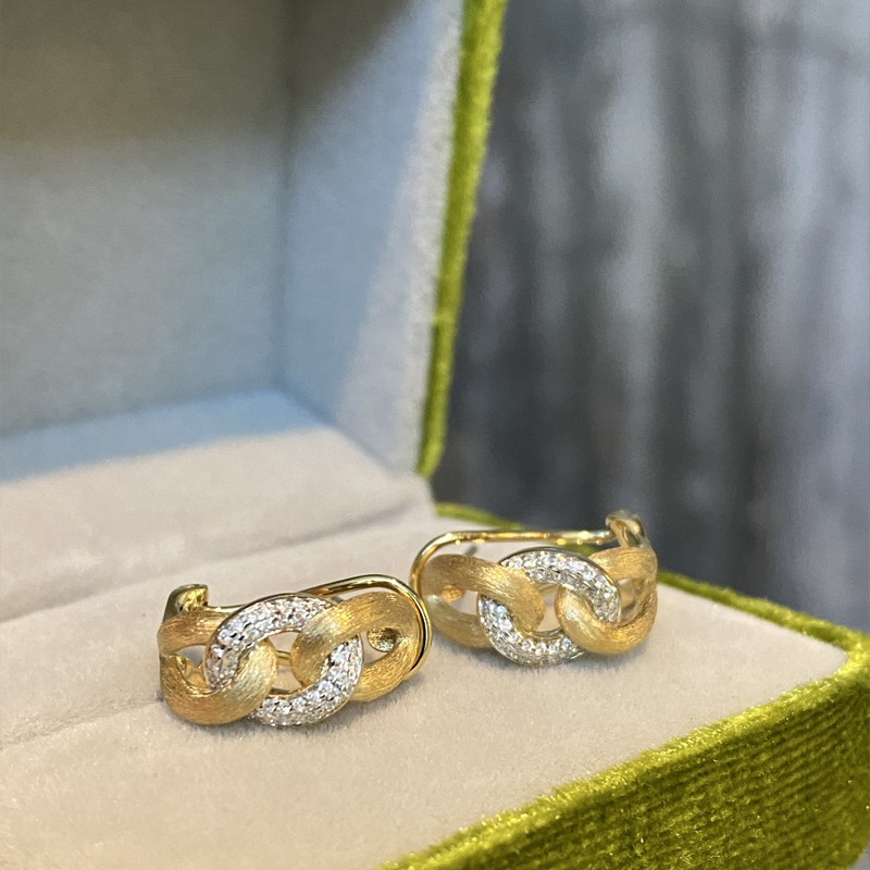 Aazuo 18K Yellow Gold Real Dia - Vintage Fashion Rings For Women review and price