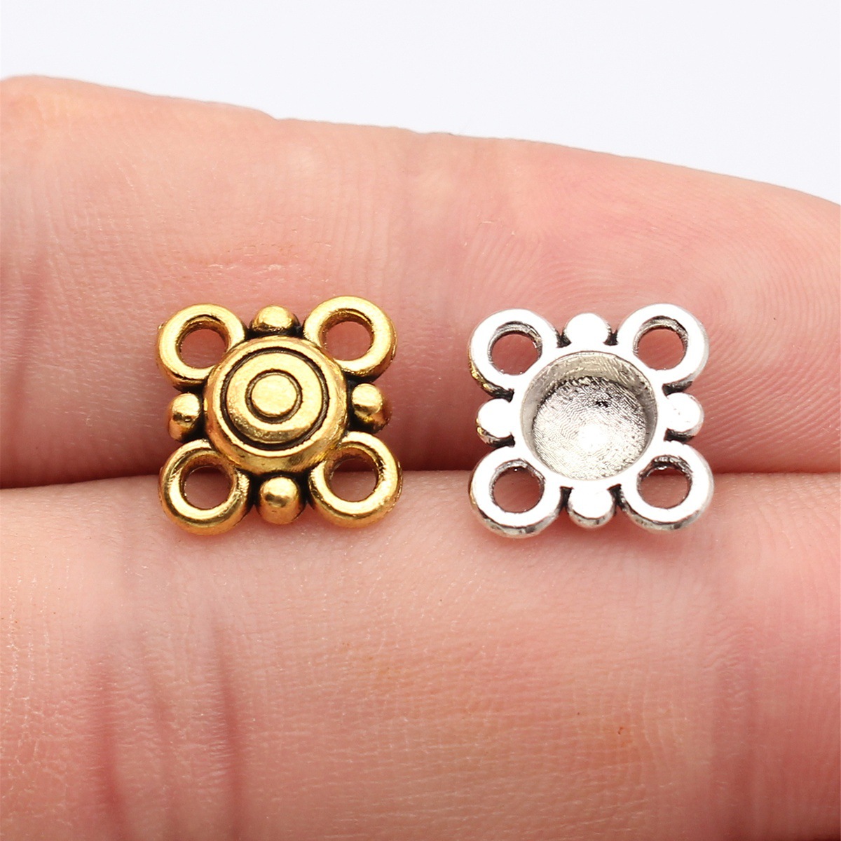 WYSIWYG 20pcs 15x15mm Antique  - Vintage Fashion Blog review and price