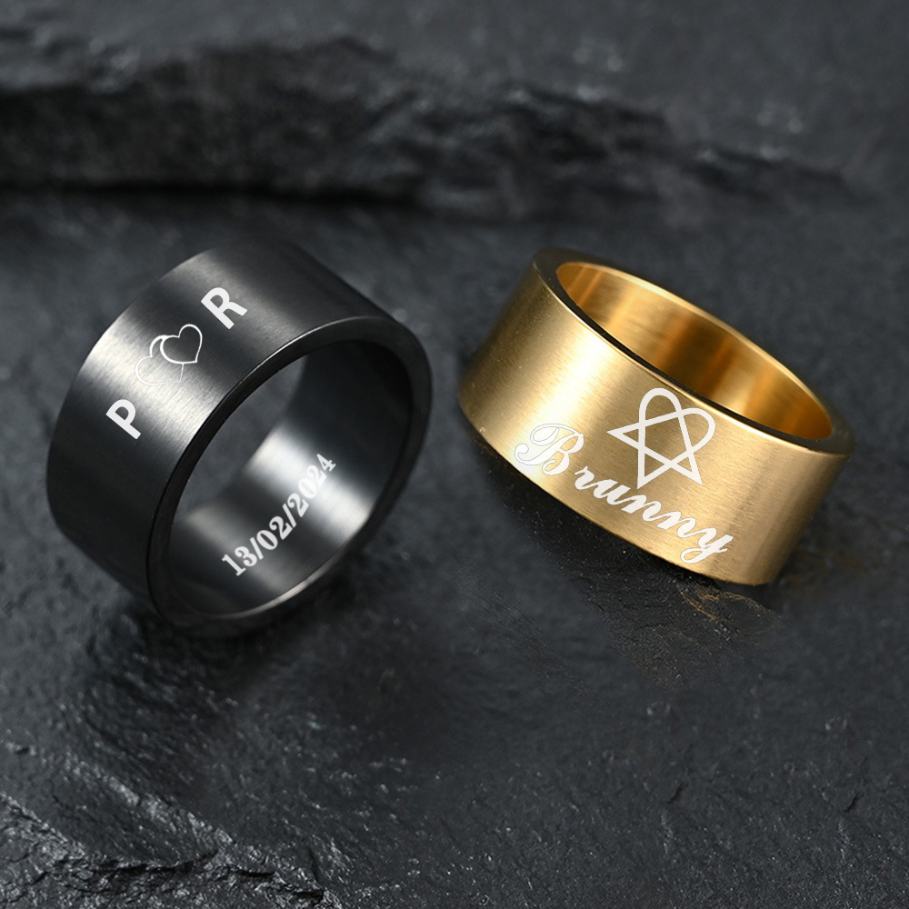 Personalize Stainless Steel Be - Vintage Fashion Rings For Women review and price
