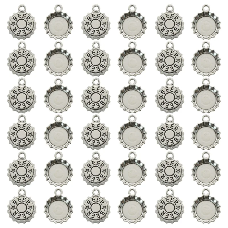 15PCS Antique Silver Plated Be - Vintage Fashion Earrings review and price