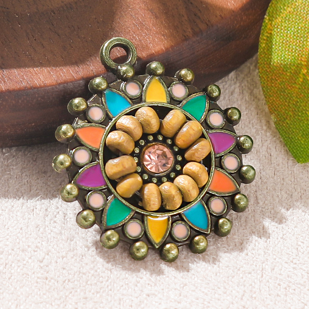 Vintage Bohemia Ethnic Enameli - Vintage Fashion Earrings review and price