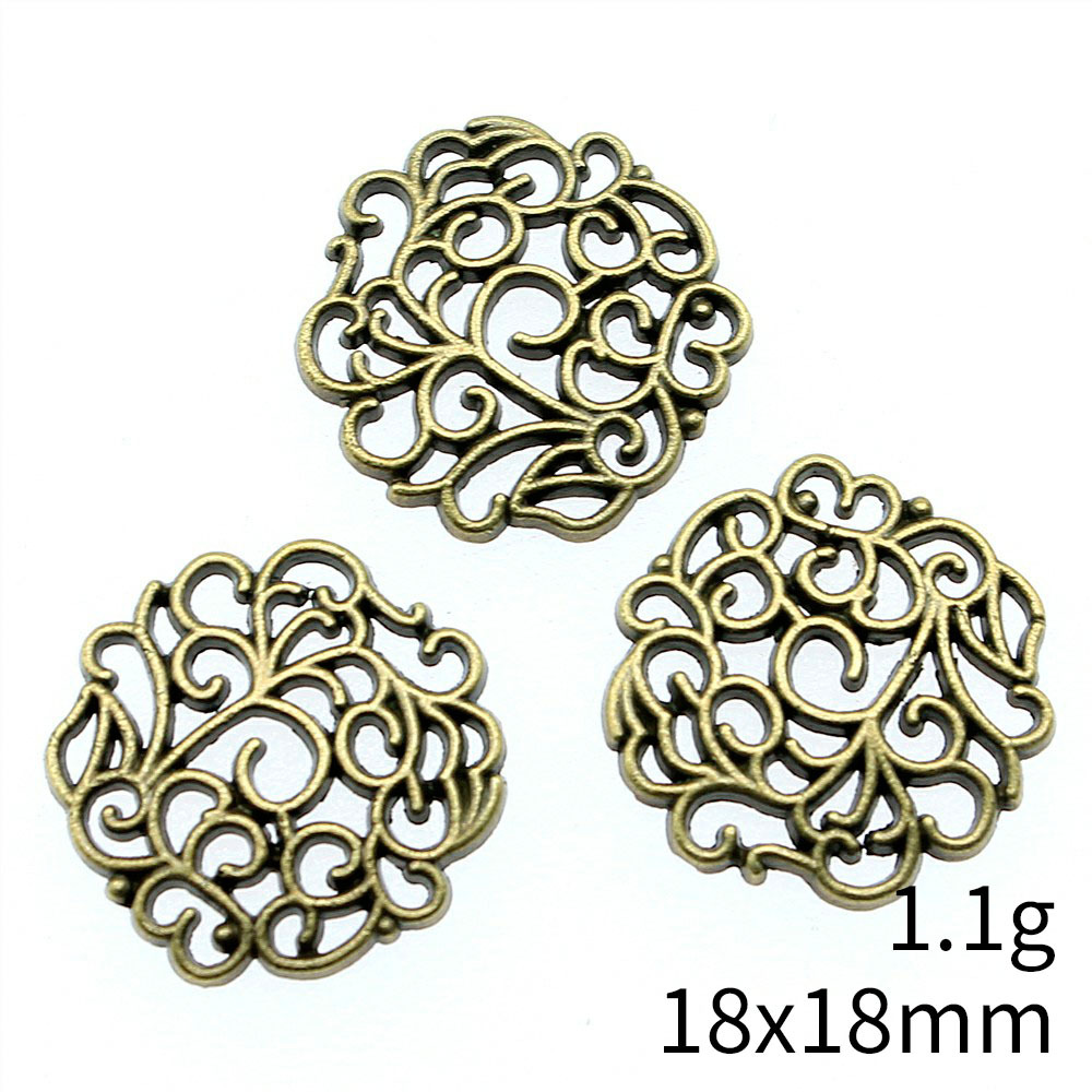 10pcs 18x18mm 2 Colors Antique - Vintage Fashion Blog review and price