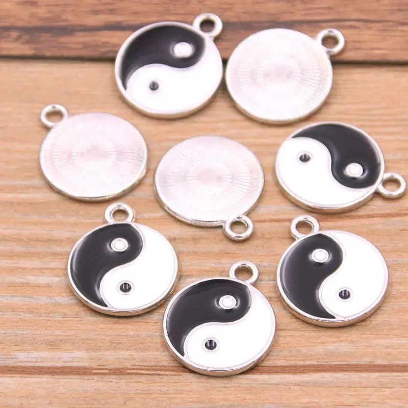 10/20pcs Alloy Tai Chi Charms  - Vintage Fashion Blog review and price