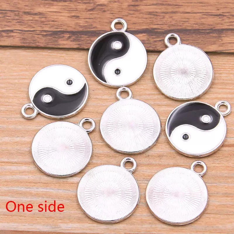 10/20pcs Alloy Tai Chi Charms  - Vintage Fashion Blog review and price