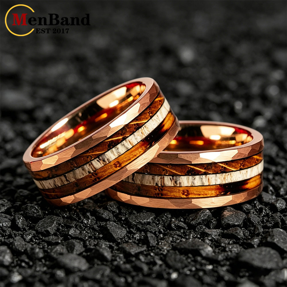 MenBand Classic 8MM Whiskey Ba - Vintage Fashion Rings For Women review and price