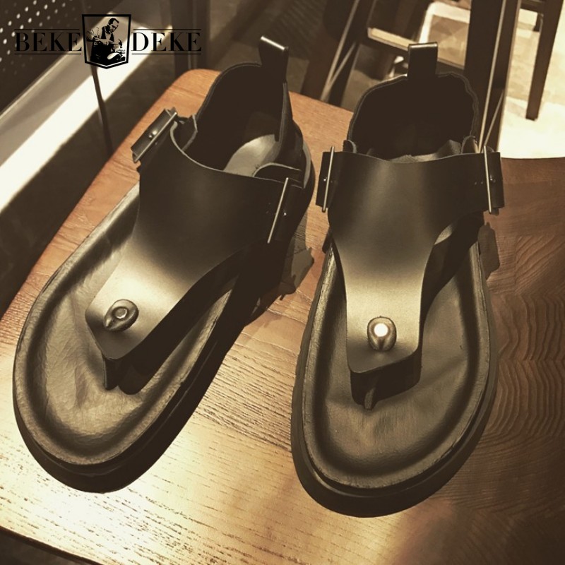 Summer Mens Fashion Thick Plat - Vintage Fashion Rome review and price