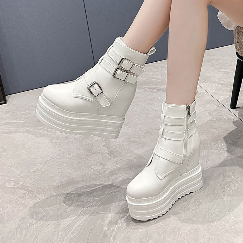 2025 New 13cm PU Women Autumn  - Vintage Fashion Rome review and price