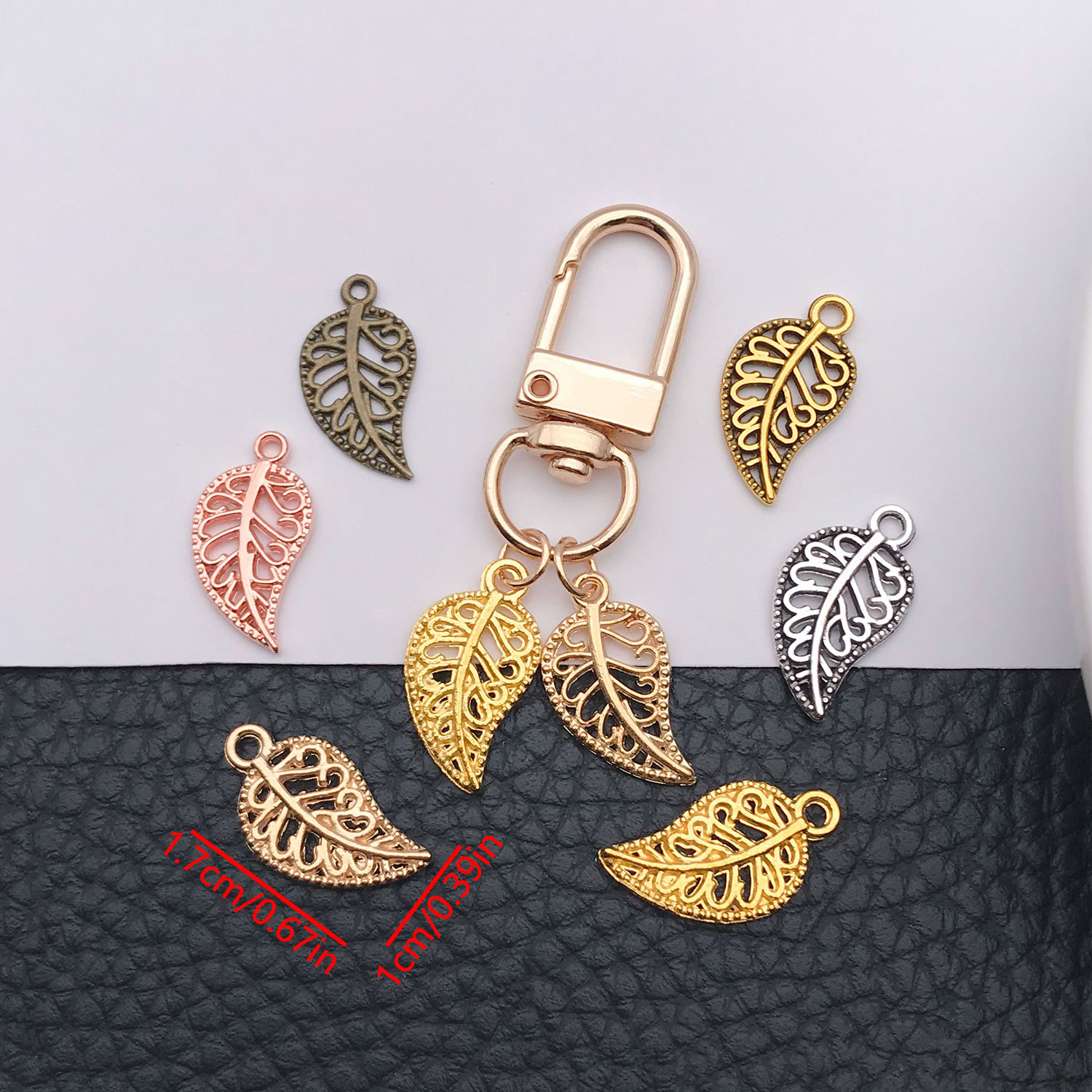 50/210 pcs Six-Color Leaf-Shap - Vintage Fashion Earrings review and price
