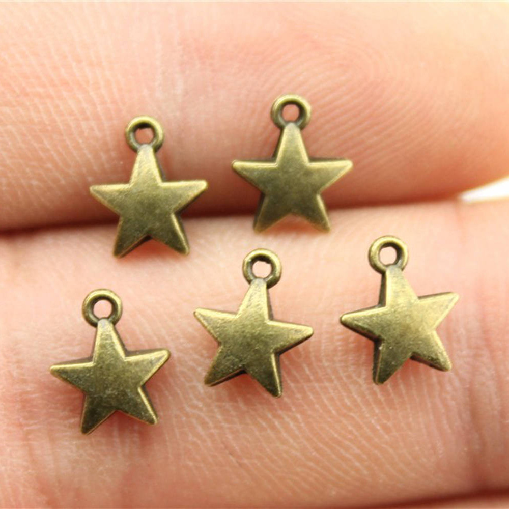 40pcs 8.6x7.1mm 2 Colors Antiq - Vintage Fashion Blog review and price