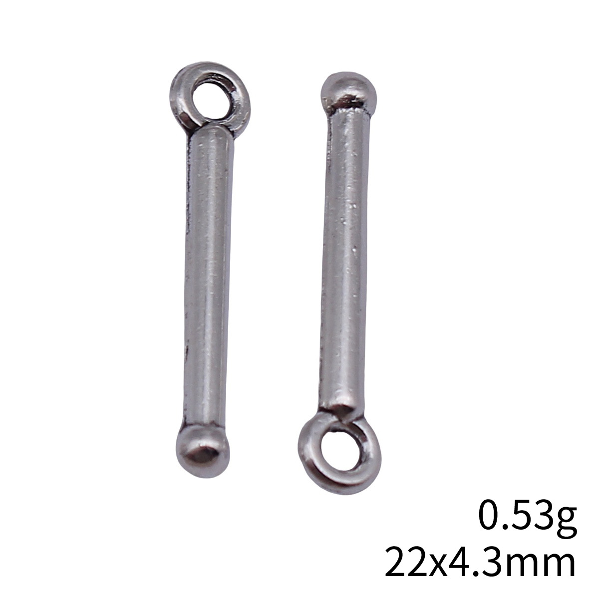 80pcs 22x4.3mm(0.87x0.17inch)  - Vintage Fashion Blog review and price