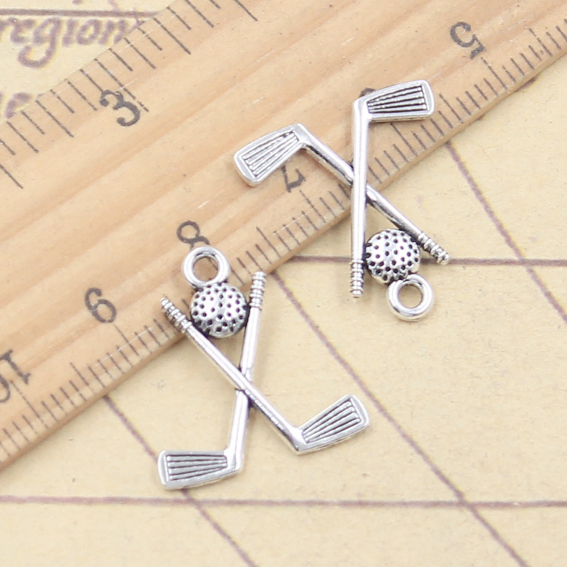 20pcs Charms Hockey Stick Club - Vintage Fashion Club Photos review and price