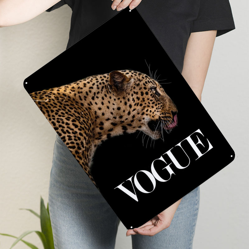 Vogue Fashion Poster Metal Sig - Vintage Fashion Vogue review and price